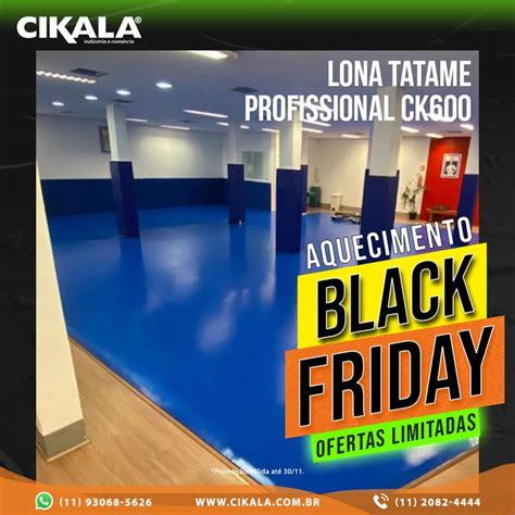 Aquecimento Black Friday A Lona Tatame Profissional Ck Por