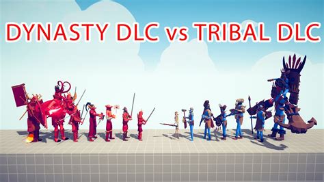 Dynasty Dlc Team Vs Tribal Dlc Team Totally Accurate Battle Simulator