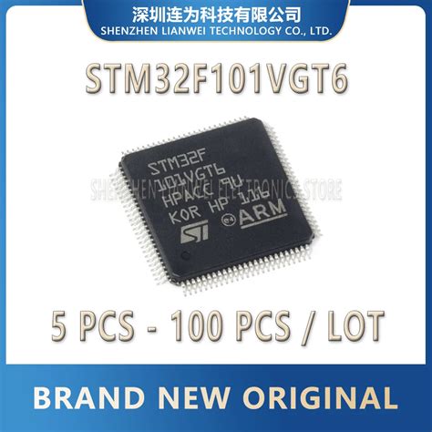 STM32F101VGT6 STM32F101VG STM32F101 STM32F STM32 STM IC MCU Chip LQFP