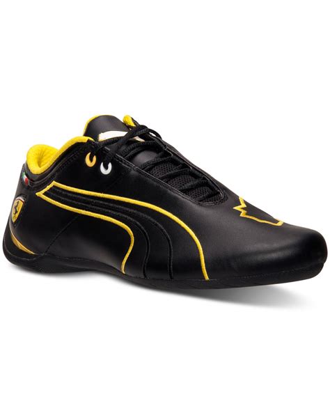 Puma Mens Future Cat M1 Sf Ferrari Casual Sneakers From Finish Line In Yellow For Men Lyst