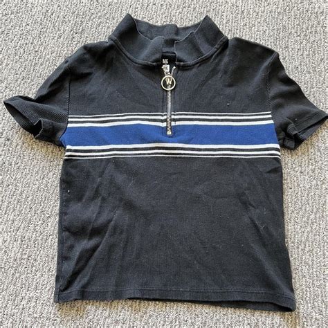 Pacsun Quarter Zip Polo Shirt Never Worn Without Depop