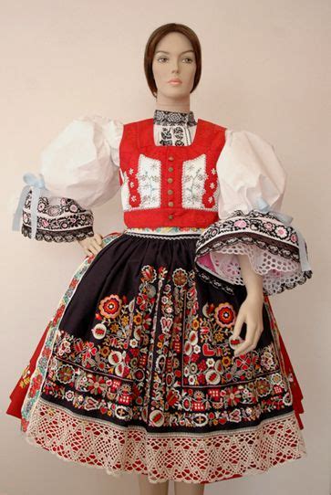 Folk Costume Kyjovczech Republic Traditional Outfits Folk Costume