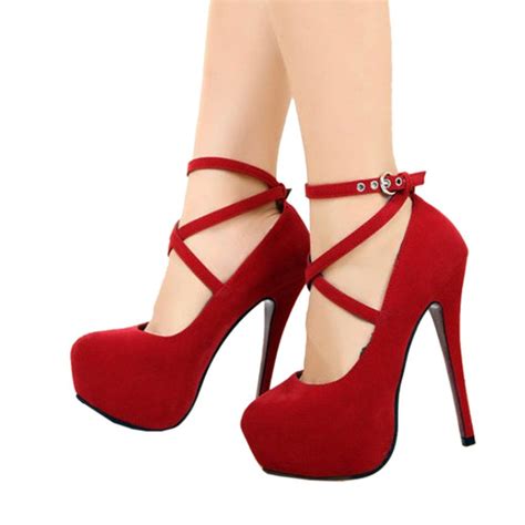 Venta Tacones Rojos Para Mujer En Stock