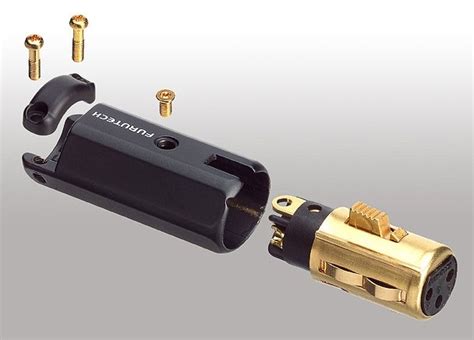 Furutech Fp F G Gold Plated Way Female Xlr Connector Mm Unit