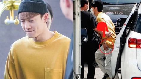 Chen Spotted Wearing His Wedding Ring In His First Public Appearance ...