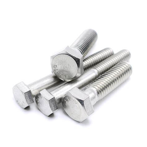 A2 70 A4 80 Stainless Steel Din 931 Hexagon Head Hex Bolts China Hexagon Bolts And Partially