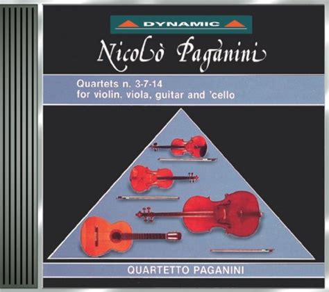 Paganini Quartets For Strings And Guitar The Vol Von Paganini