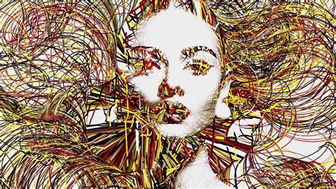 Animate Portraits 2 with Processing #creativecoding #generativeart ...