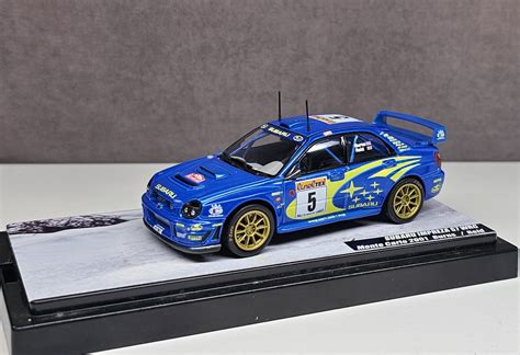 Subaru Impreza S7 WRC 01 Rallye Automobile Monte Carlo 2001 Burns