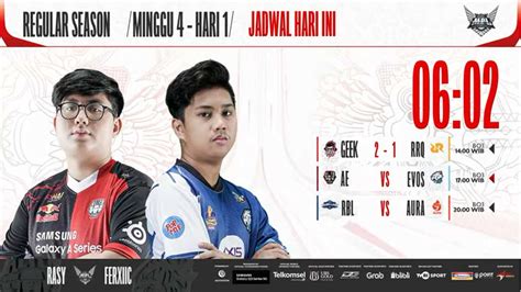 Hasil Alter Ego Vs Evos Di Mpl Id S Regular Season Minggu Ke