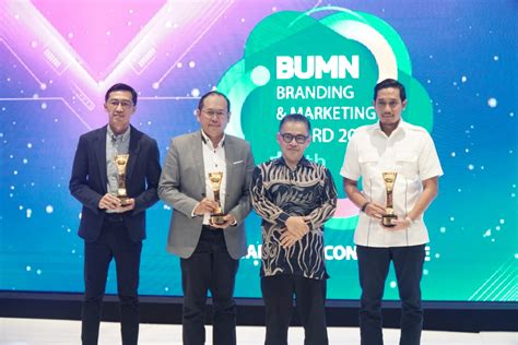 Hin Raih Tiga Penghargaan Bumn Branding Marketing Award Tahun