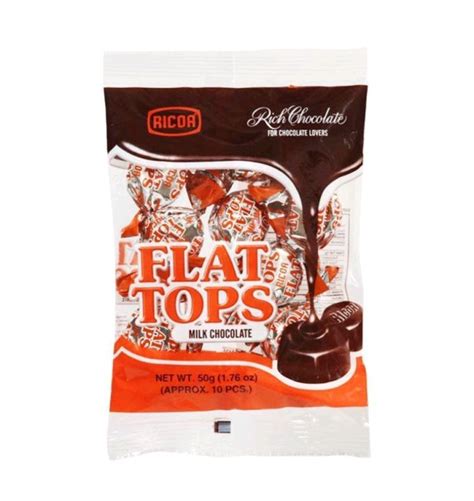 Ricoa Flat Tops 50g Lazada Ph