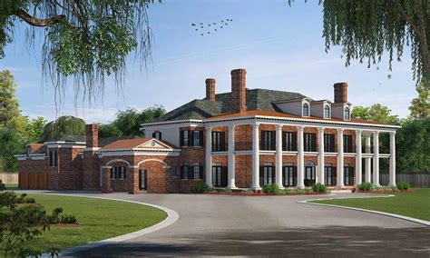 Plantation House Plans Monster House Plans