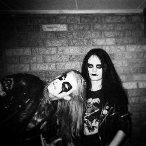 Euronymous & Dead | Mayhem black metal, Extreme metal, Black metal