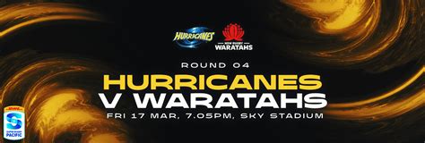 Buy Tickets DHL Super Rugby Pacific RD4 Hurricanes V Waratahs