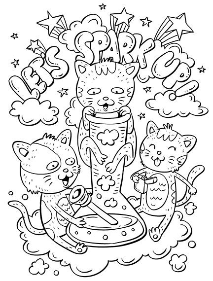 420 Weed Coloring Pages Coloring Pages