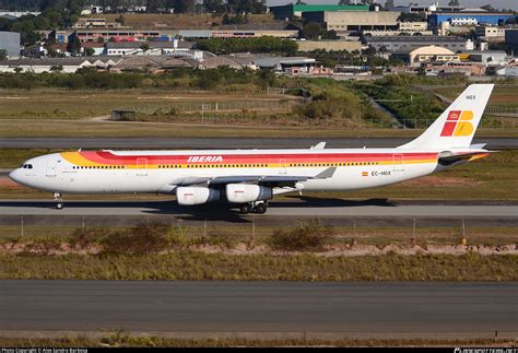 EC HGX Iberia Airbus A340 313 Photo By Alex Sandro Barbosa ID 345224