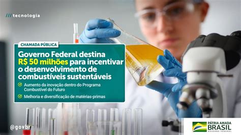 Governo Do Brasil On Twitter ⛽ Foi Lançada Uma Chamada Pública Para