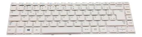 Teclado Para Notebook Samsung Np E E Kd Br Cor Branco Mercadolivre