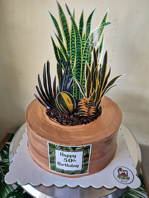 Cake For Plant Momma Birthday Cake With Flowers Garden Birthday Cake