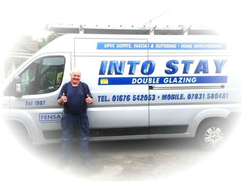 Roger With New Graphics On His Van 2014 Van Upvc Double Glazing