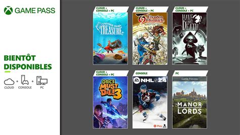 Xbox Game Pass Avril 2024 Voici Les Derniers Jeux Du Mois Dont Manor Lords Xbox Xboxygen