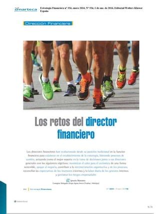 Las Funciones Del Director Financiero Pdf