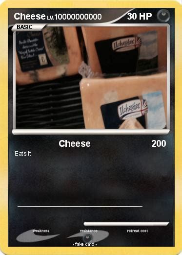 Pokémon Cheese 444 444 Cheese My Pokemon Card