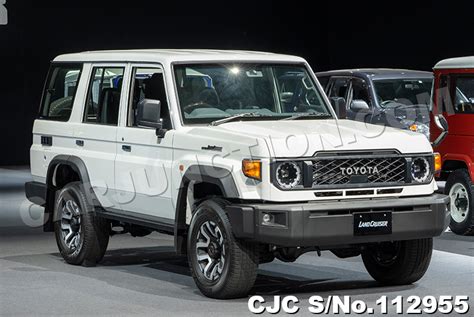 2024 Toyota Land Cruiser White For Sale Stock No 112955 Japanese Used Cars Exporter