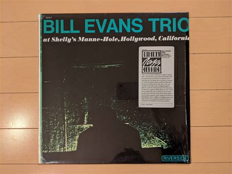 【やや傷や汚れあり】【廃盤】us盤 厚紙ojc シュリンク エラージャケ Bill Evans Trio At Shellys Manne