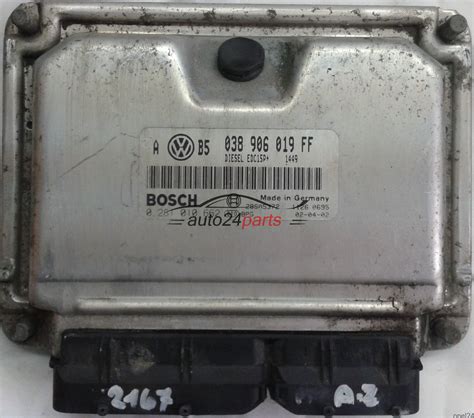 CALCULATEUR MOTEUR VW VOLKSWAGEN GOLF 1 9 TDI ATD 038906019FF 038 906