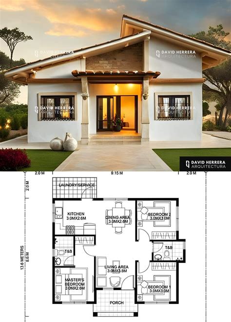 Pin By Ver Nica Cg On Planos In Affordable House Plans Small