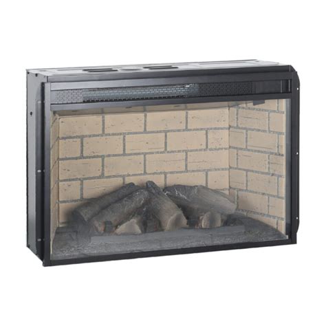 Ebern Designs 26in Infrared Quartz Heater Fireplace Insert Wayfair