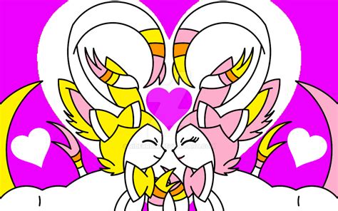 Sylveon Love By Riderrhix On Deviantart