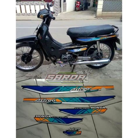 Jual Striping Stiker Honda Astrea Grand Bulus Tahun Limited Edition