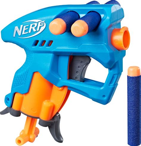 Best Buy Hasbro Nerf N Strike Nano Fire Blaster Blue And Orange E0121