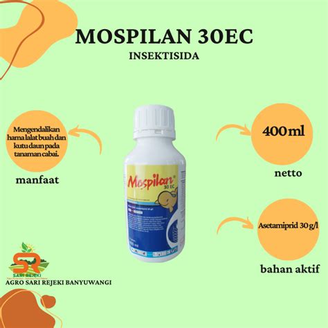 Mospilan Ec Ml Insektisida Kutu Kebul Lazada Indonesia