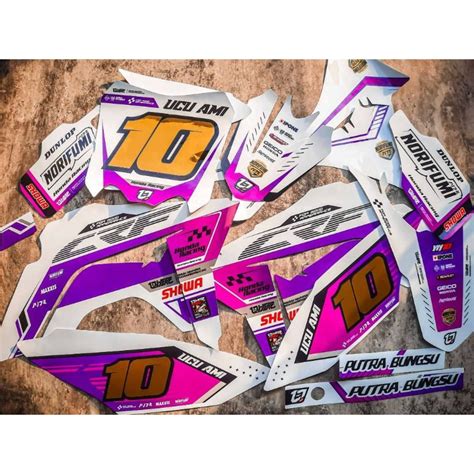 Jual Decal Stiker Klx Bf Gordon Dtx Crf Wr Yz Husqvarna Full Body