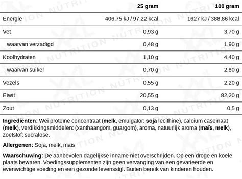 XXL Nutrition PRO 85 Protein Milkshake StudioFit Winterswijk