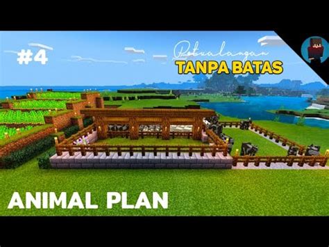 MEMBUAT KANDANG UNTUK PARA HEWAN Minecraft Indonesia 4 YouTube