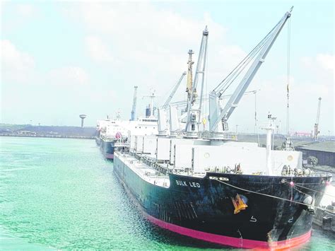 Paradip Port Shines In Cargo Handling Telegraph India