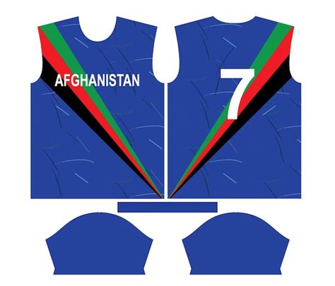 Premium Vector | Afghanistan cricket team sports kid design or ...