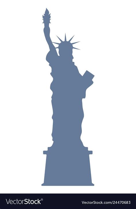Statue Of Liberty Royalty Free Vector Image Vectorstock Ad