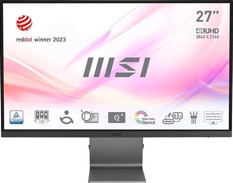 MSI Modern MD271UL 27 inch 4K UHD Monitor