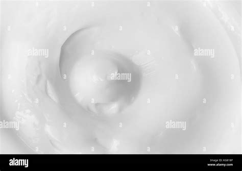 Cosmetics Cream White Background Texture Stock Photo Alamy