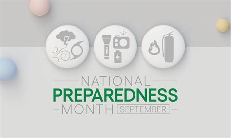 Premium Photo National Preparedness Month Npm Is Observed Each Year