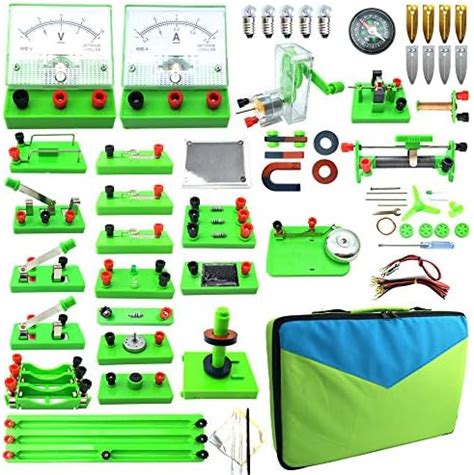 EUDAX School Physics Labs Basic Electricity Discovery Circuit and Magnetism Experiment Kits ...