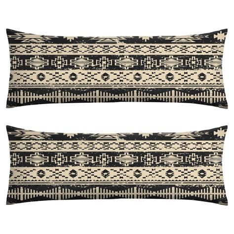 Stripes Aesthetic Body Pillow Cover 20x54 - Symmetrical Long Pillow