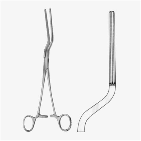 Brunner Atrauma Intestinal Clamps Forceps Al Zahrawi Surgical