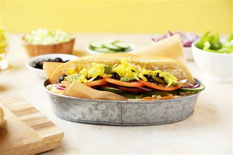 Subway Veggie Delight Sandwich Recipe | Deporecipe.co